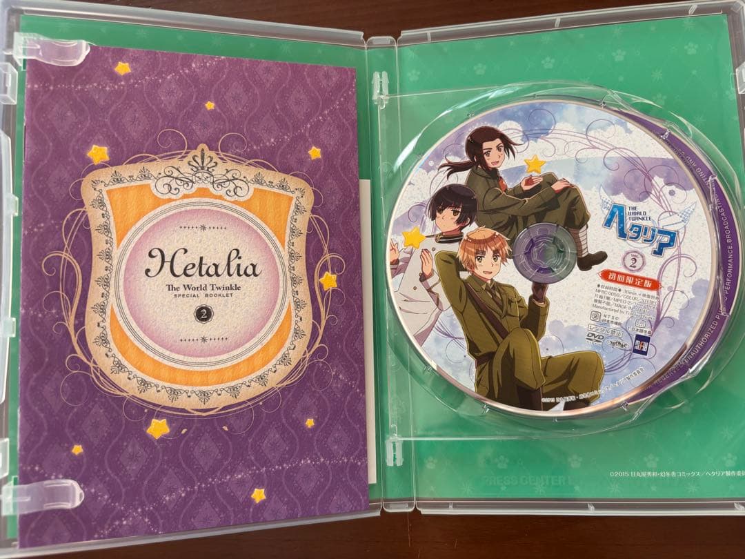 ヘタリア World Twinkle アニメDVDセット 特典CD 原作カード付 - メルカリ