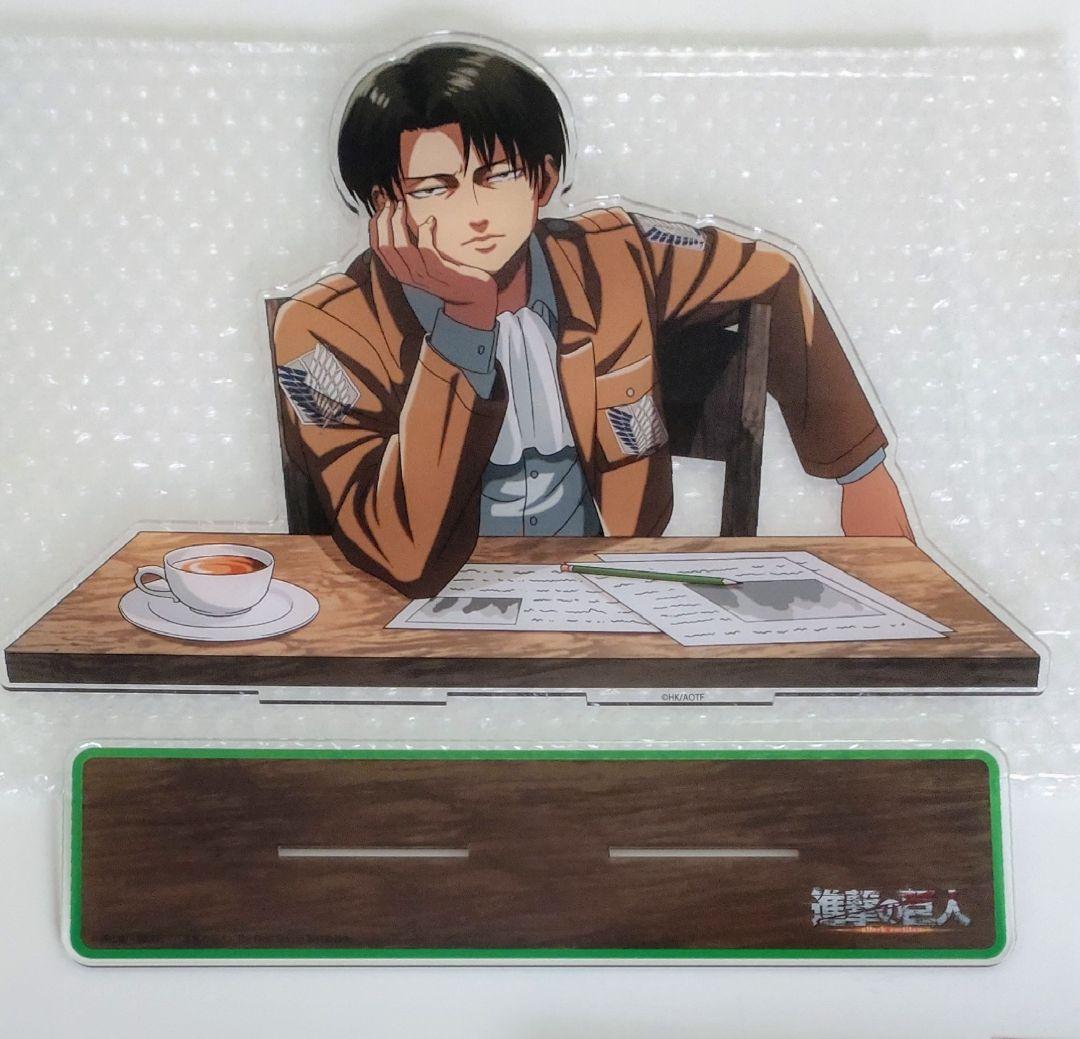 進撃の巨人 リヴァイ 兵長 パネル 一緒に作戦会議 アクリルスタンド