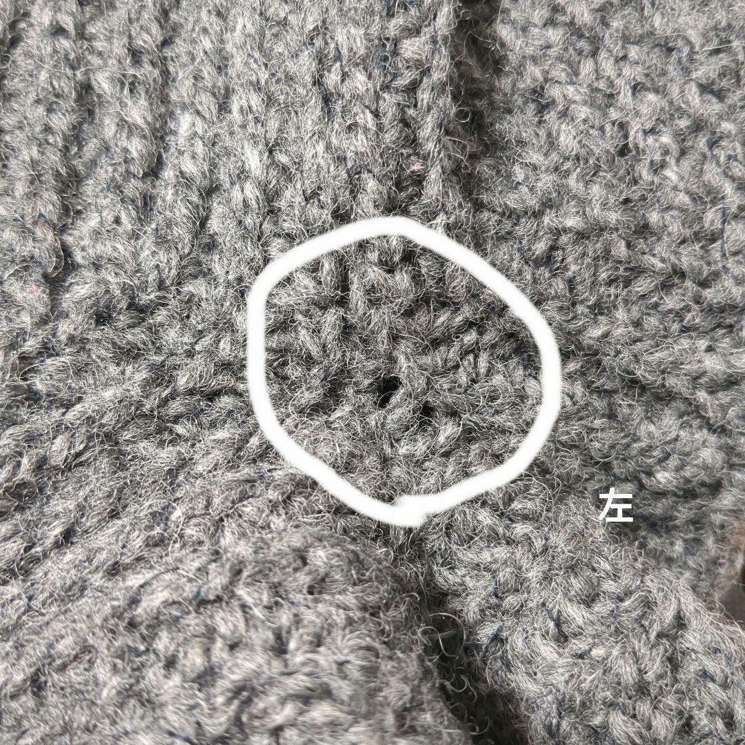 70s ブルックスブラザーズ アイルランド製 黒タグ セーター ウール XL