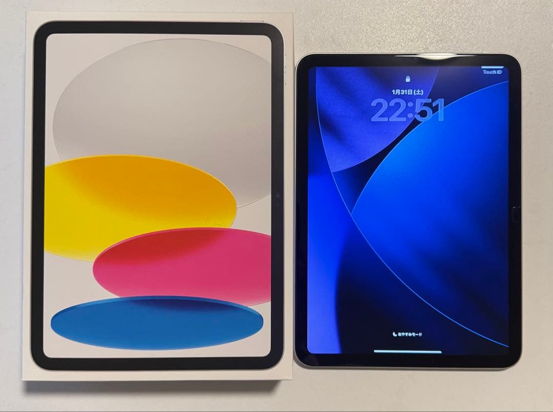 【美品】Apple iPad（第10世代）64GB シルバー Apple iPad【10.9インチ/第10世代/Wi-Fi/64GB/シルバー/2022年10月