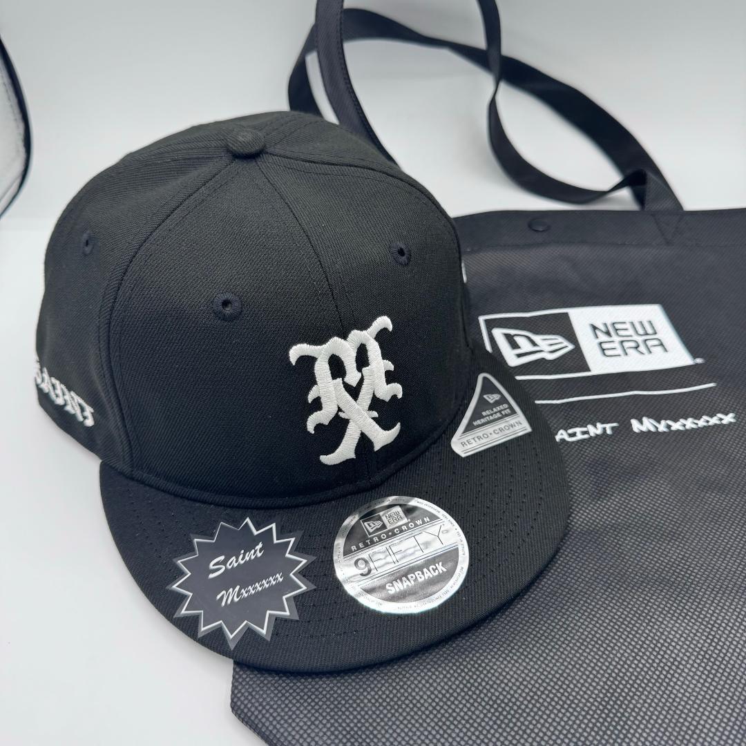 NEWERA × セントマイケル キャップ ブラック 新品 黒 - メルカリ