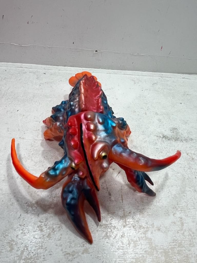 マルサン マルサンの電撃怪獣大作戦 エビラ 復刻版 ソフビ - メルカリ