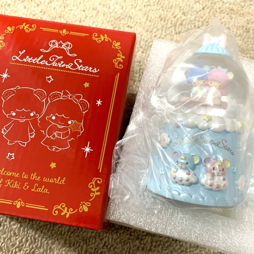 サンリオ リトルツインスターズ キキララ スノーグローブ 2025 パフポフ