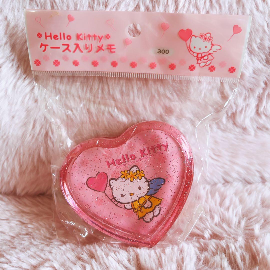 希少レア ハローキティ エンジェル バルーン レターセット メモ 平成