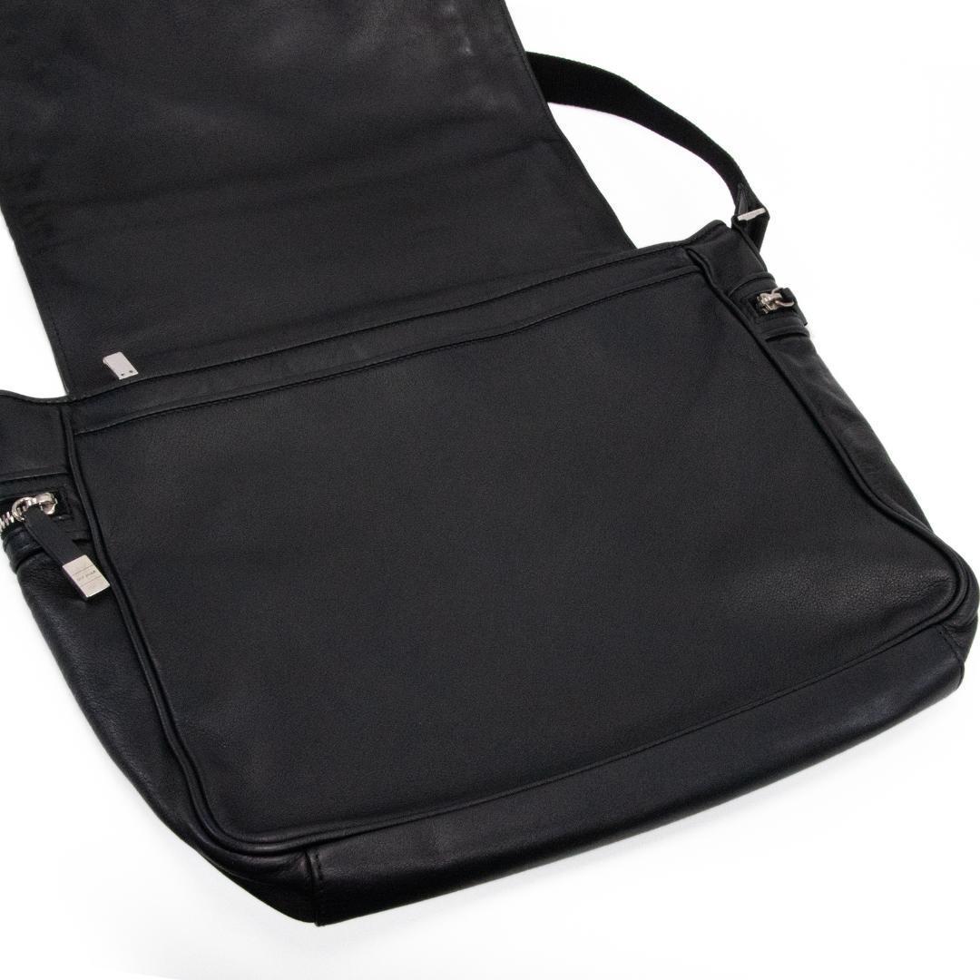 本物 ディオール オム メッセンジャーバッグ メンズ 黒 斜め掛け