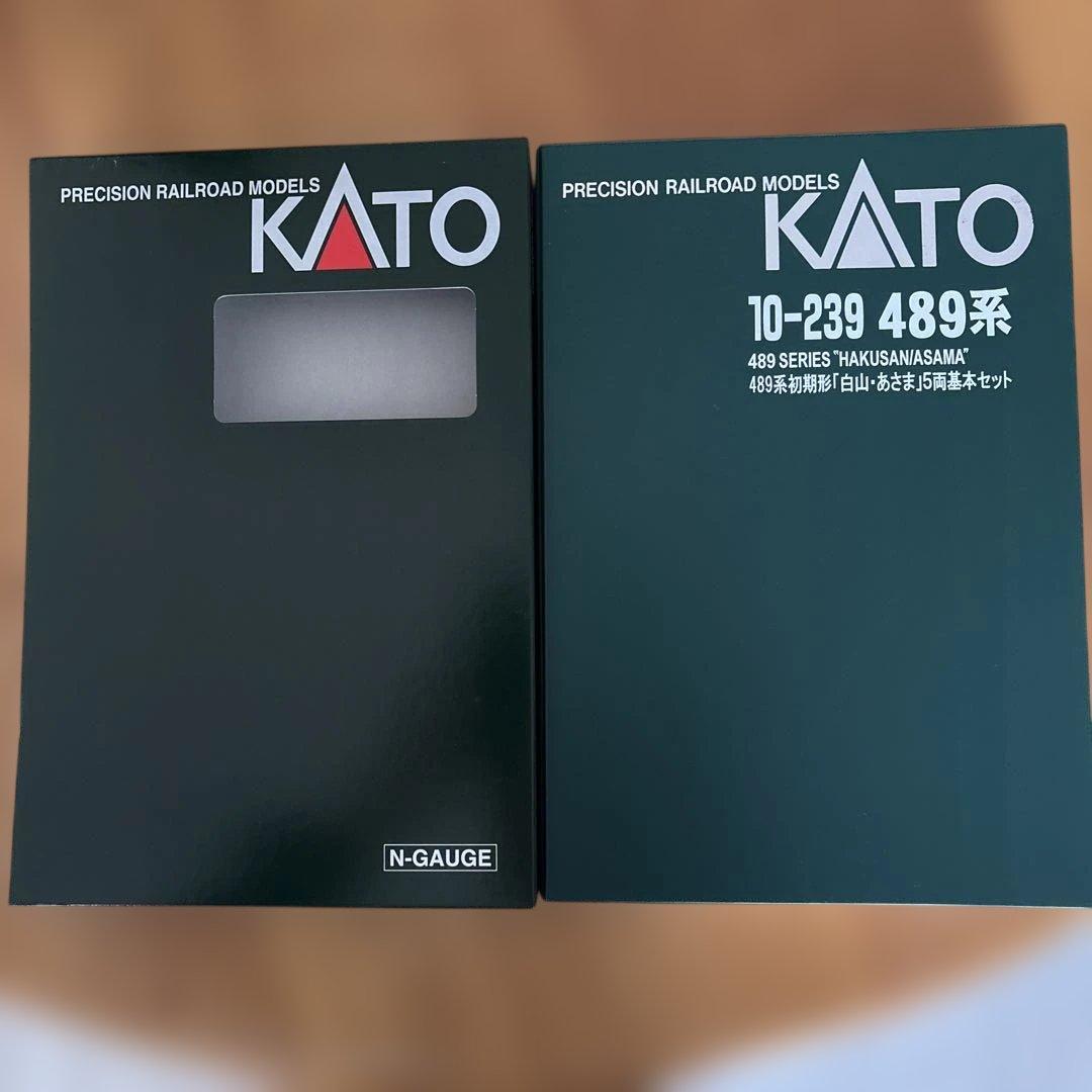 【新同】KATO 10-239 489系初期形白山・あさま基本5両16 🟣kato 10-239/240 489系 初期形[白山•あさま] 5両基本7両増結 所属