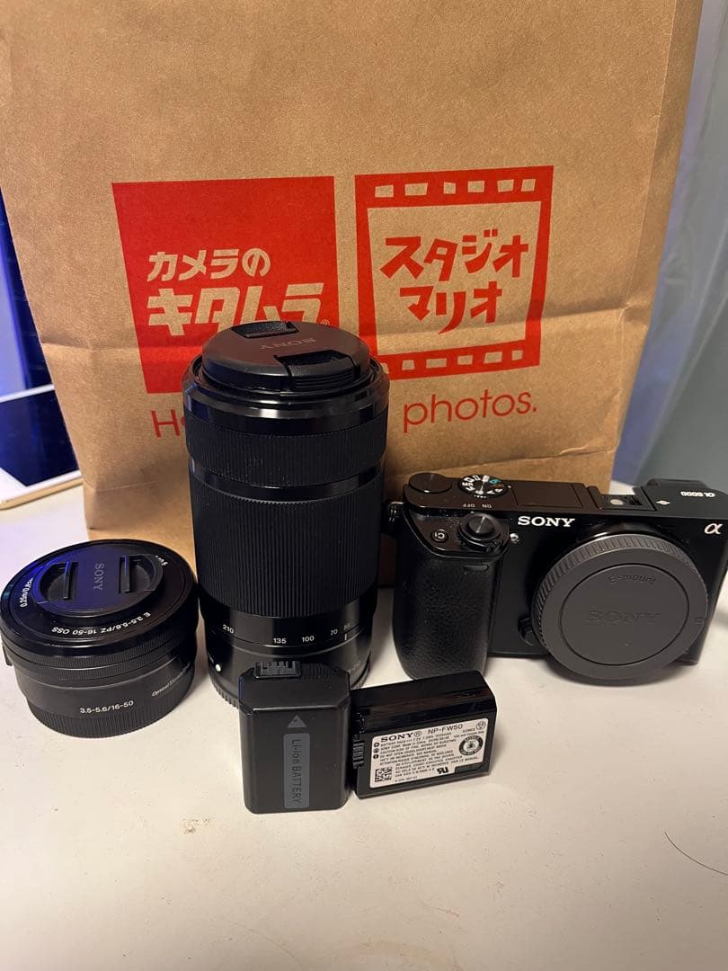 Sony α6000 ミラーレスカメラ 本体 + レンズ レンタル] ソニー α6000 パワーズームレンズキット ミラーレス一眼