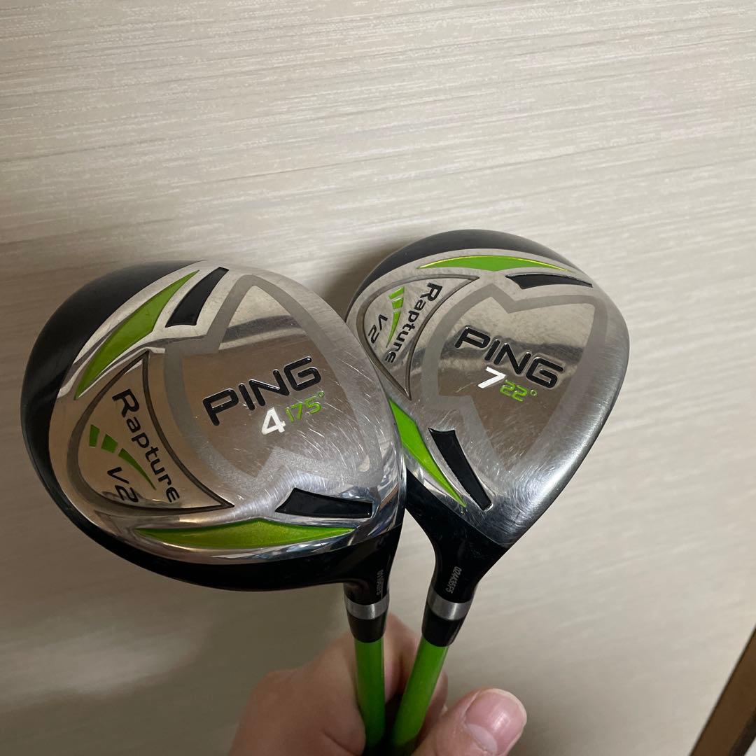 PING ウッド　2本セット ゴルフ クラブセット（PING／フェアウェイウッド）｜クラブ（メンズ