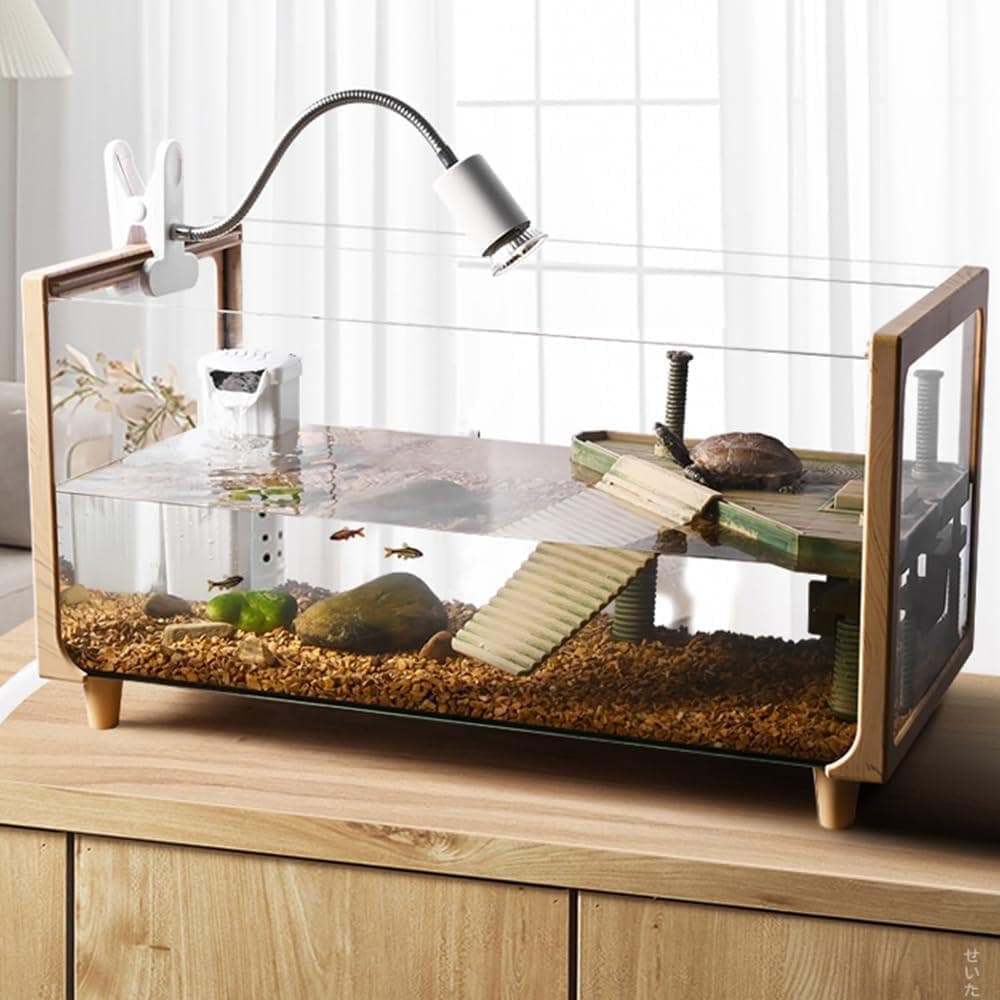 【開封・未使用】水槽 60cm 亀 大きい 透明 リクガメ ケージ 爬虫類 飼育 Amazon | Yubbuio 亀 水槽 大きい 透明 リクガメ ケージ カメの生息地