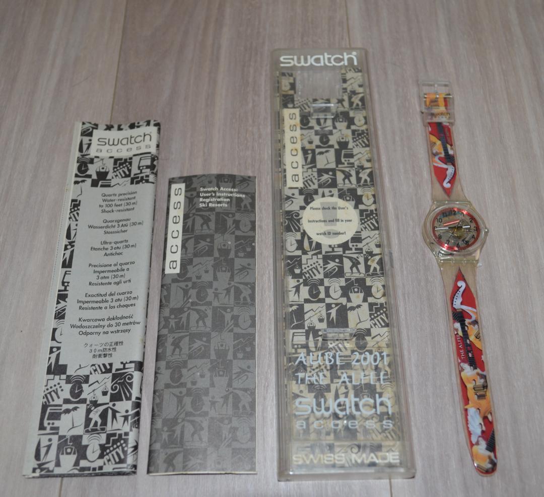 THE ALFEE AUBE2001 ライブチケット特典腕時計（スウォッチ） - メルカリ