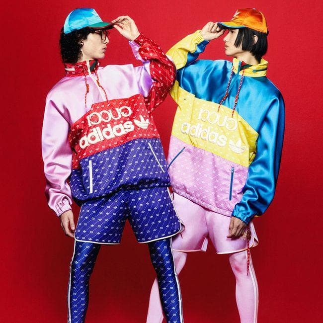 新品 GUCCI×adidas グッチ×アディダス フードインジャケット 48 - メルカリ