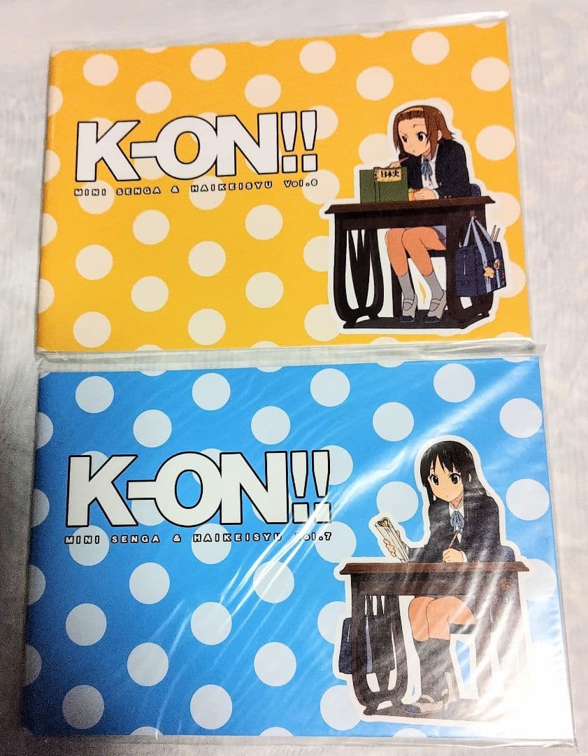 けいおん 1期2期 mini線画&背景集 新品コンプリートセット 非売品