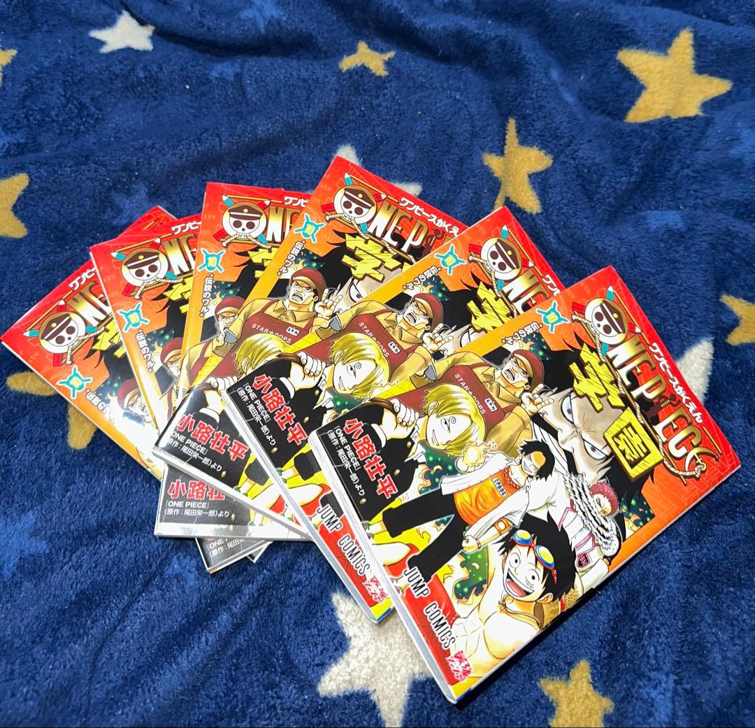 ONE PIECE 学園10巻 プロモカード付き　6冊セット ワンピース学園10巻 付録カード2枚付 - メルカリ