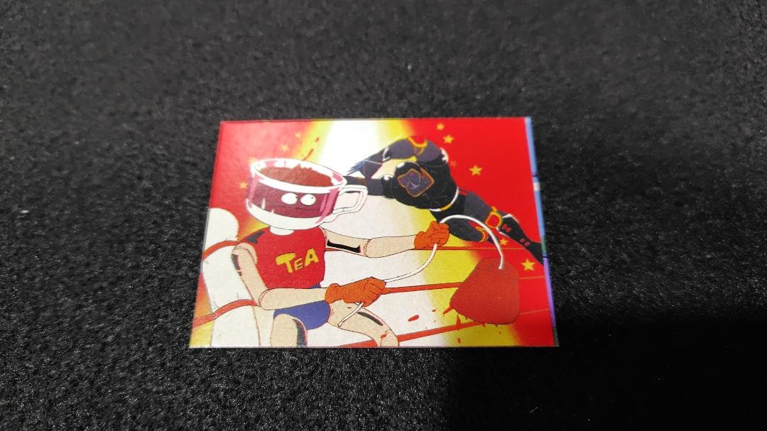 超希少【当時モノ】キン肉マンカード3枚 メンコ 昭和アニメ 裁断エラー