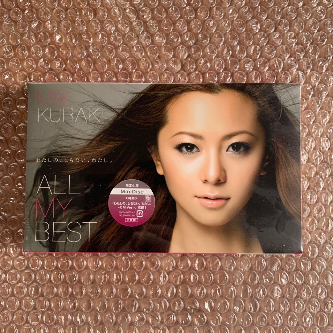 倉木麻衣　ALL MY BEST Mini Disc Amazon.co.jp: ALL MY BEST(初回限定盤)(2CD+DVD): ミュージック