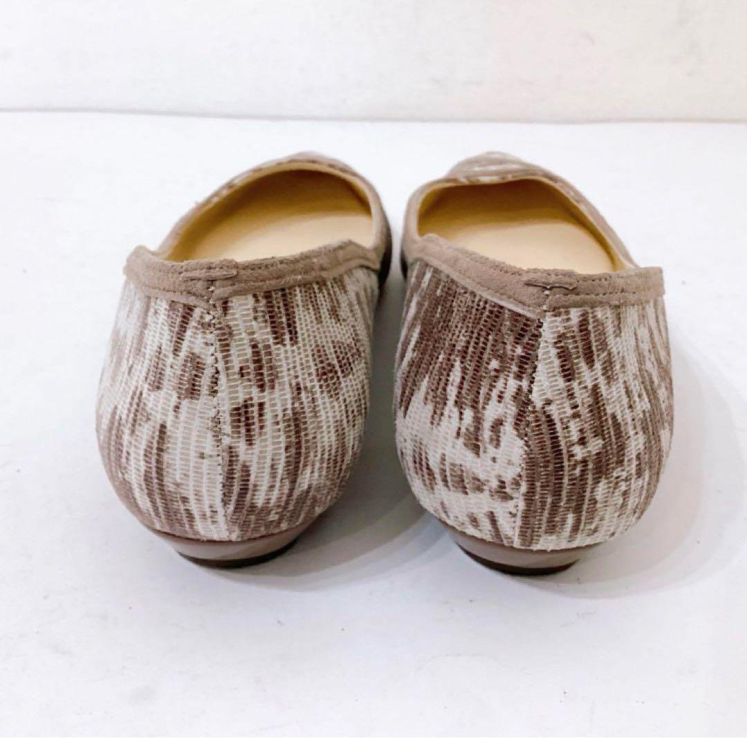 ⭐︎美品⭐︎オゥバニスター ボロネーゼ ポインテッドトゥ フラット