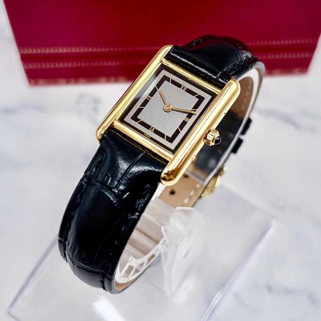 極美／良稼働】カルティエ マストタンク SM ヴェルメイユ 極上個体