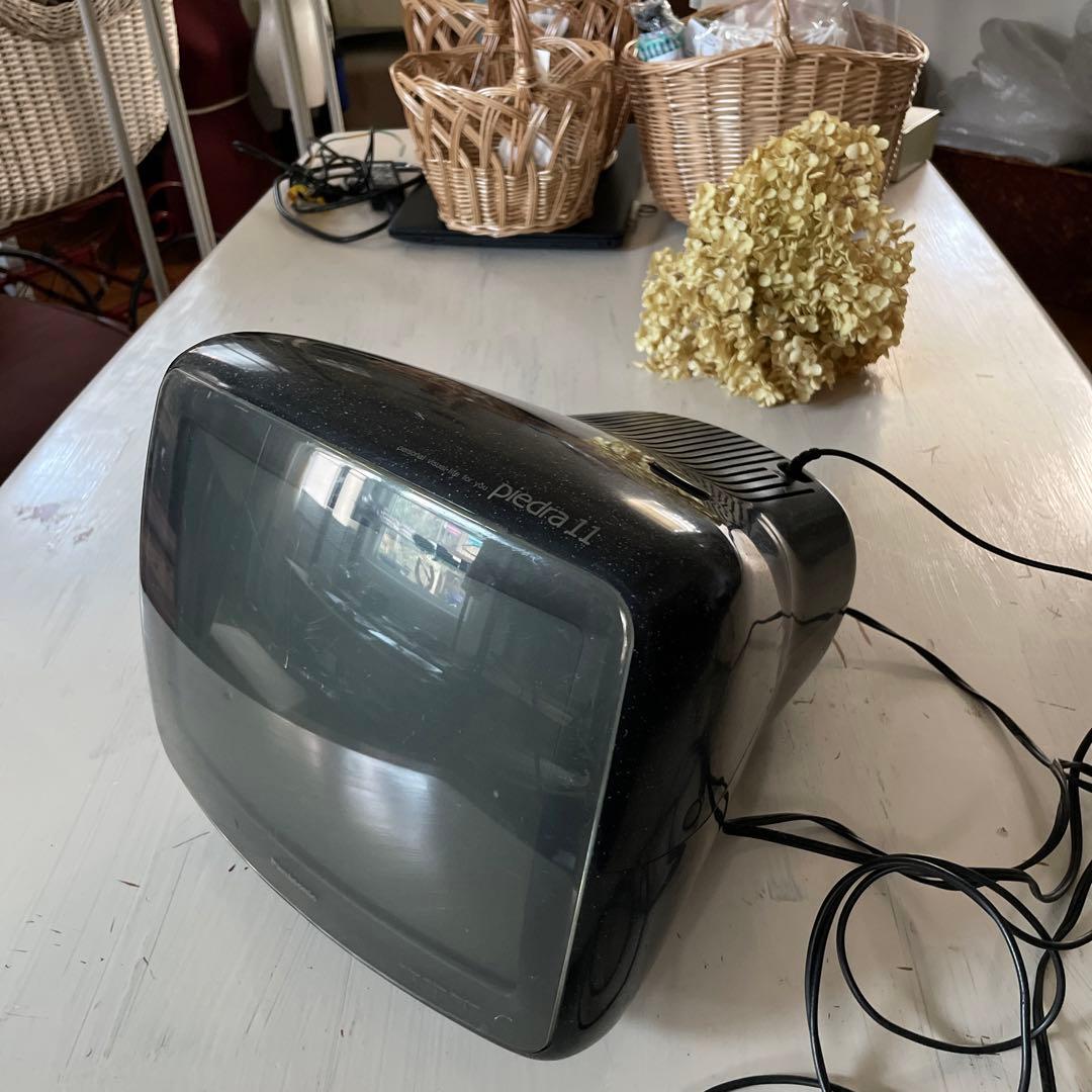 パナソニック テレビ piedra 11 ブラウン管 昭和レトロ ジャンク