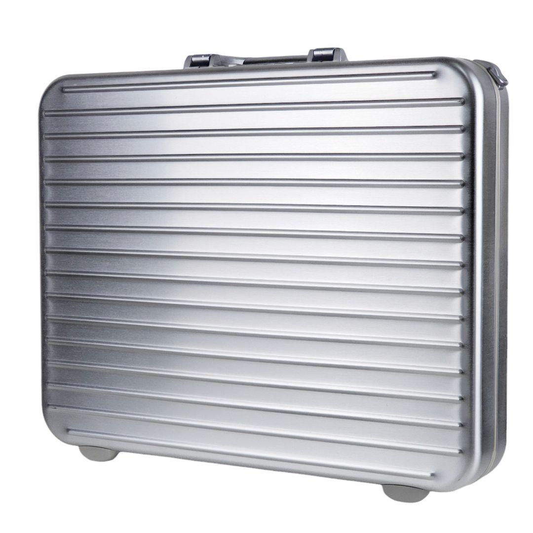 美品 リモワ RIMOWA アタッシュケース ビジネスバッグ シルバーセーフ