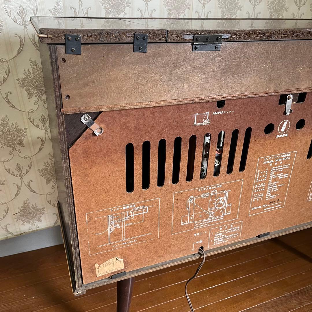 アンティーク】ゼネラル HiFi ステレオ再生装置 KHB-606S 古道具