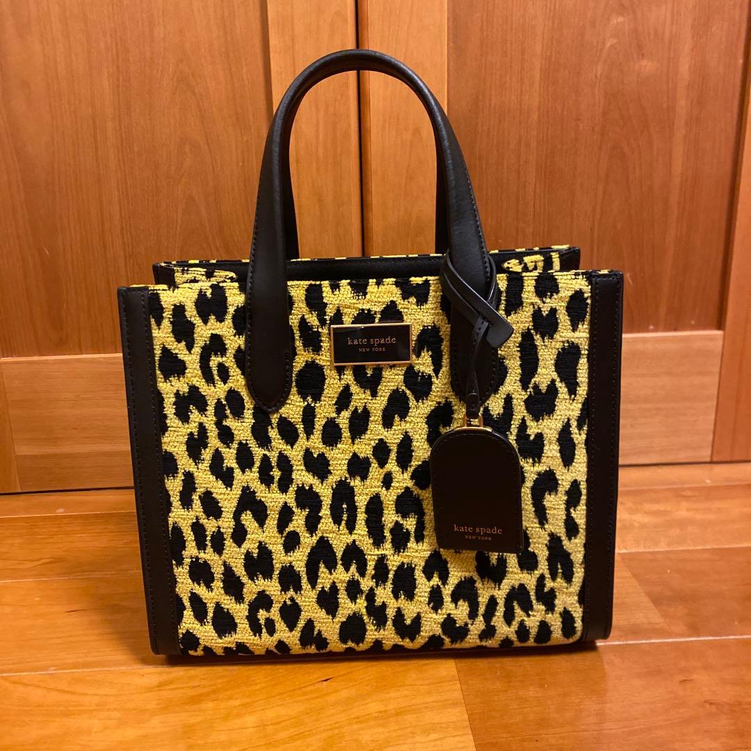 新品未使用！kate spade ヒョウ柄バッグ レオパード ショルダーバッグ