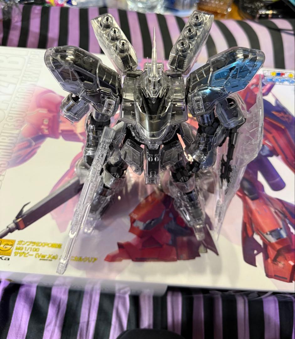 ガンダムEXPO限定 MG サザビー ver.ka メカニカルクリア rg