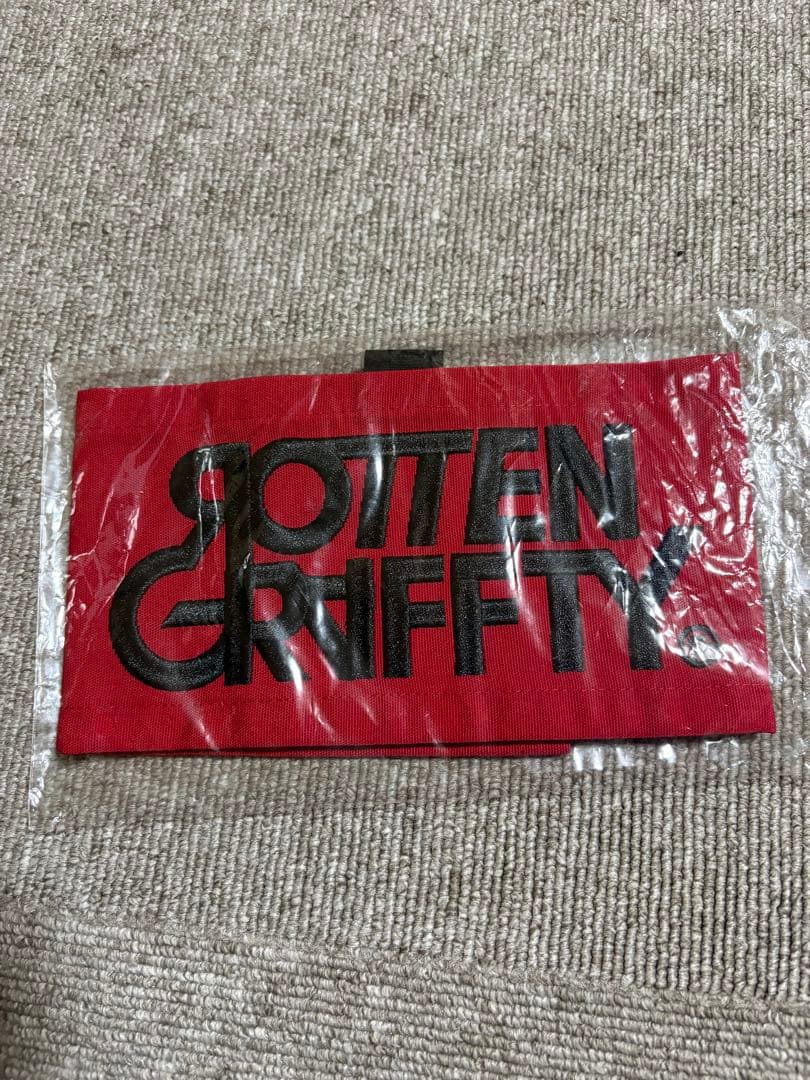 ロットングラフティー　腕章 即決 送料無料 新品 ロットングラフティー ROTTEN GRAFFTY 会場限定