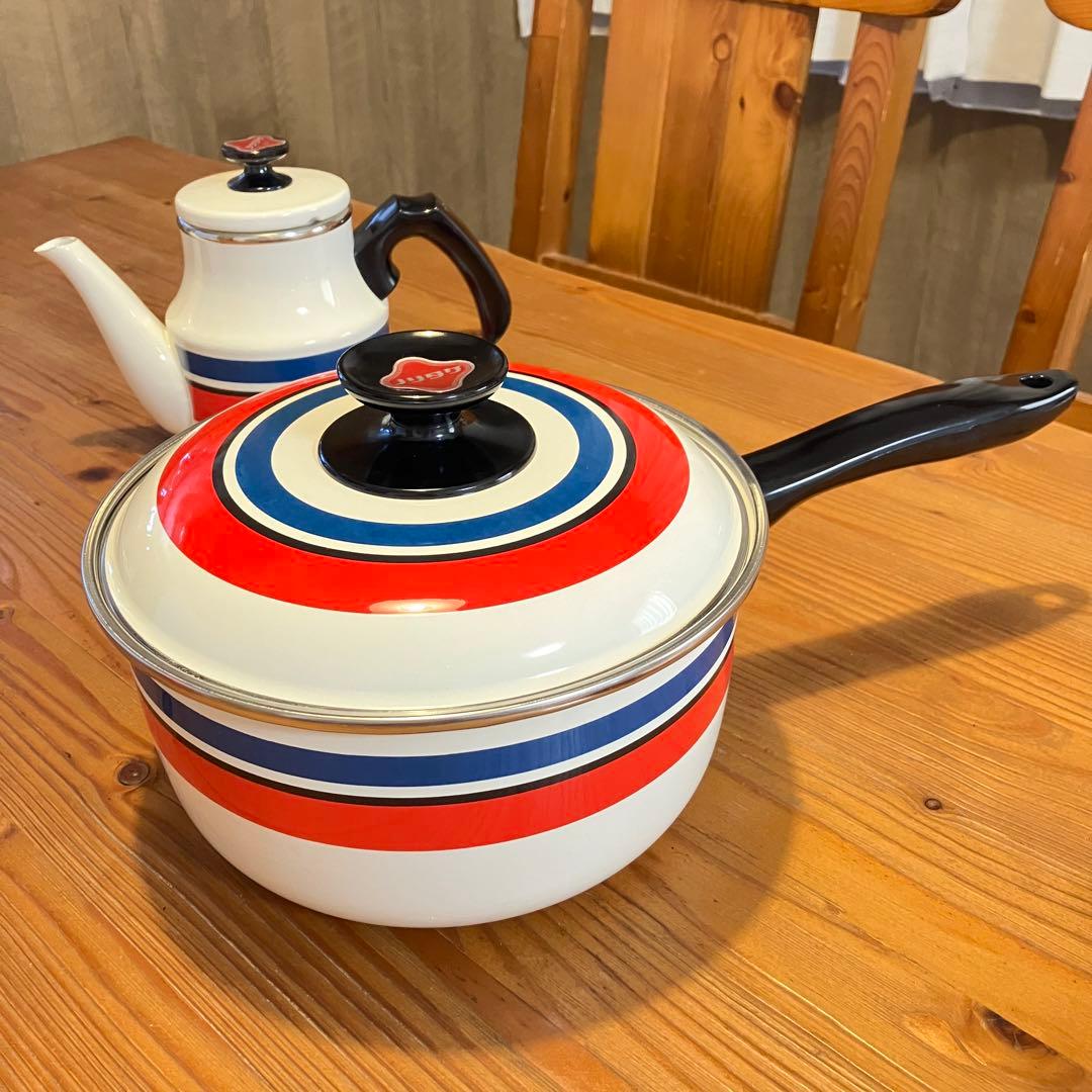 未使用品】昭和レトロ ビンテージ ノリタケ ポット 片手鍋 - メルカリ