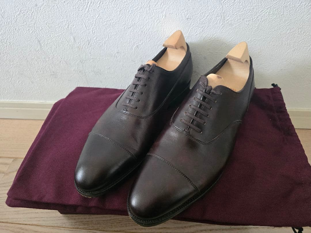 純正シューツリ&超美品 JOHN LOBB アルフォード 定価約36万円 - メルカリ
