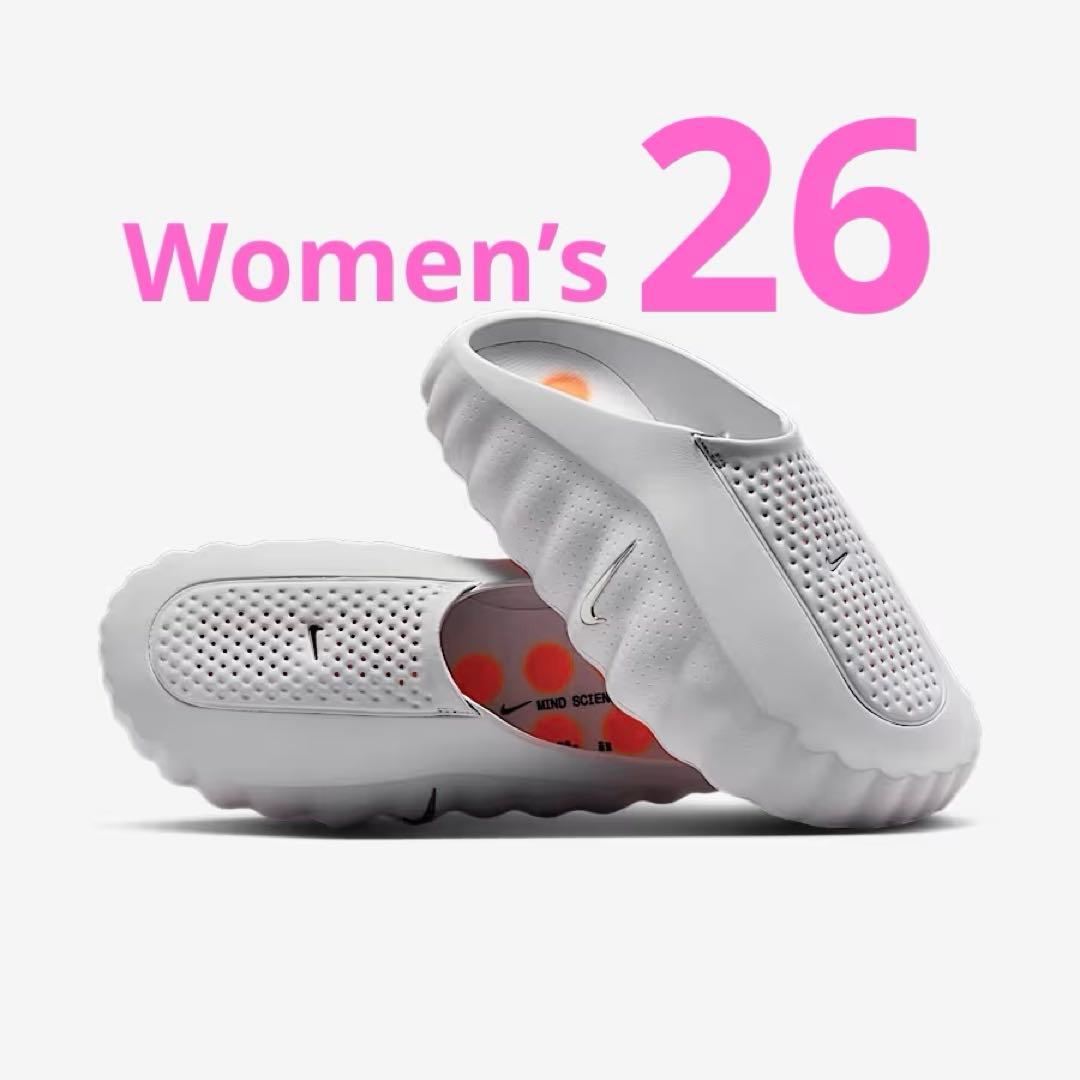 靴 Nike Mind 001 Mules Light Smoke Grey 26 Nike Mind 001 Pregame Light Smoke Grey Mules | HQ4307-003