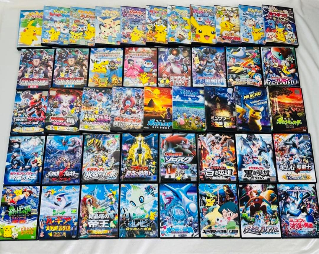 劇場版ポケモンセル版DVD 18本セット