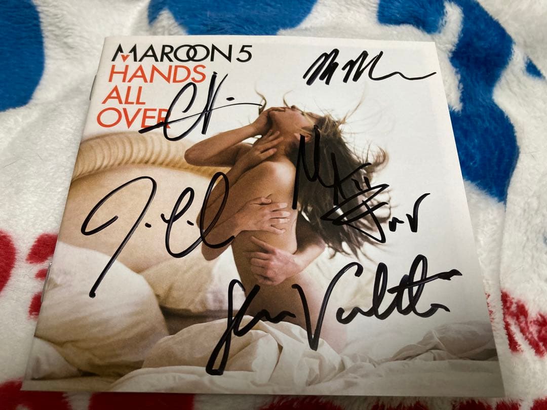 レア　マルーン5 直筆サインCD maroon 5 hands all over Maroon 5 - V (Black LP) (Exp) & Hands All Over - Walmart.com