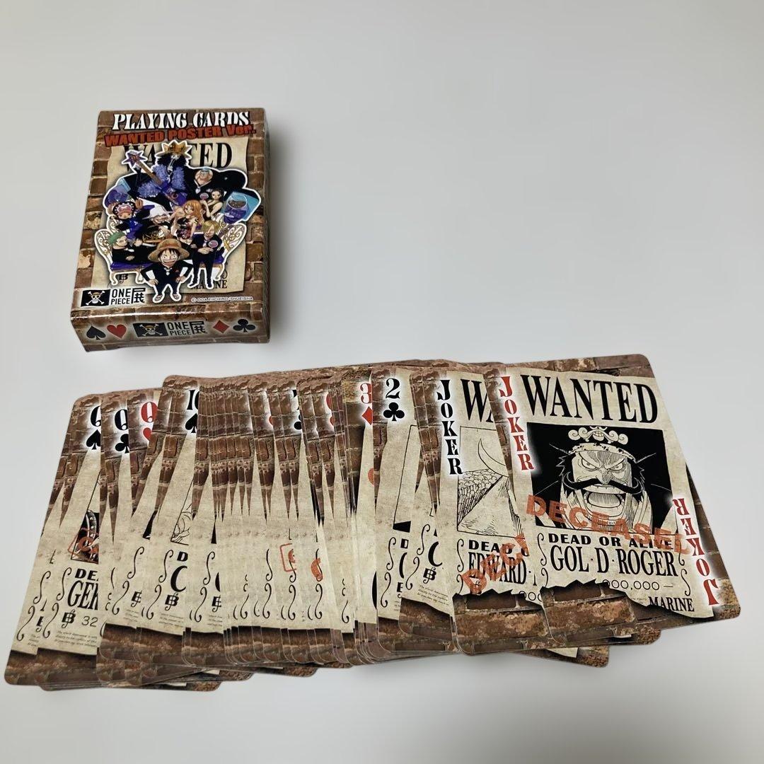 ONE PIECE ワンピース展限定トランプ大阪手配書version セット - メルカリ