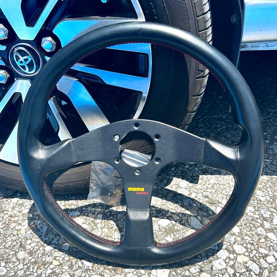 Momo ステアリング　ブラック MOMO（モモ） COMPETITION コンペティション 350mm ブラックエアー