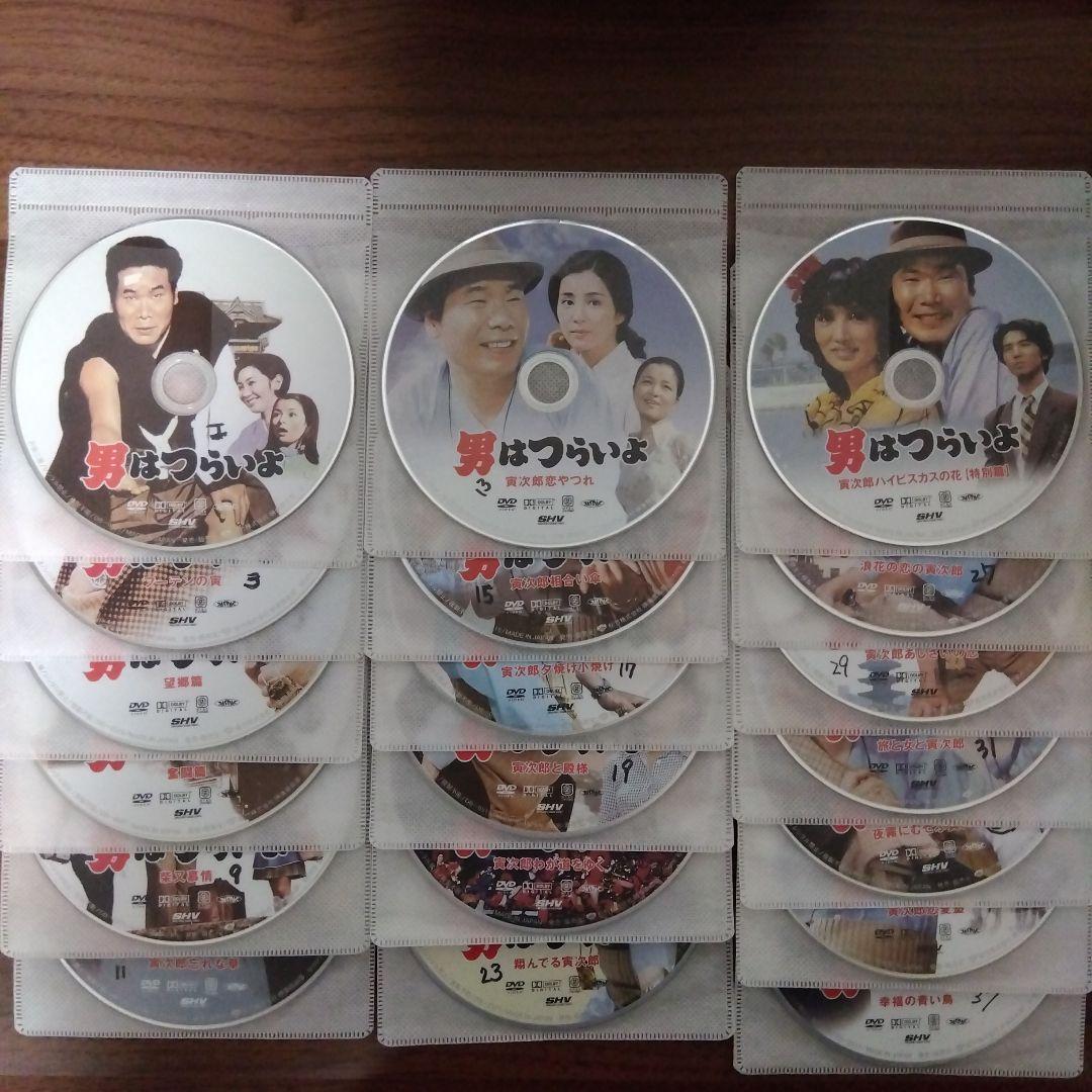 男はつらいよ　DVD ディスクのみ３８作品プラス１枚セット　寅さん【説明文必読】 隔週刊 男はつらいよ DVDコレクション | デアゴスティーニ公式ン