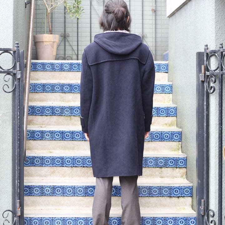 Aquascutum アクアスキュータムウールダッフルコート - メルカリ