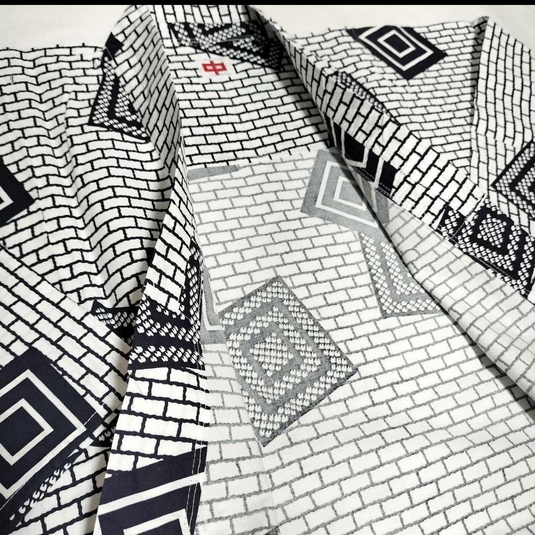 14 新品 旅館 浴衣 温泉 M L 業務用 男 レディース 女 白 青 寝巻き