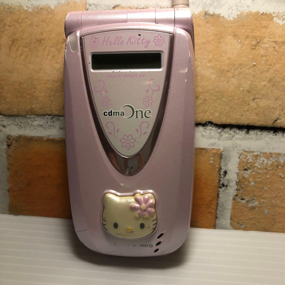 ハローキティ ガラケー C401SA サンリオ ジャンク品 - メルカリ