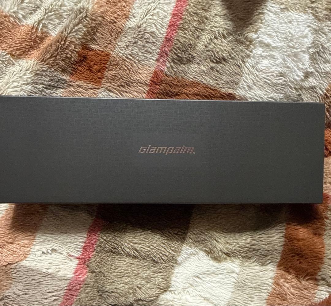 【美品】glampalm ストレートヘアアイロン グランパーム スタイリングアイロン GP201CL GM ガンメタリック