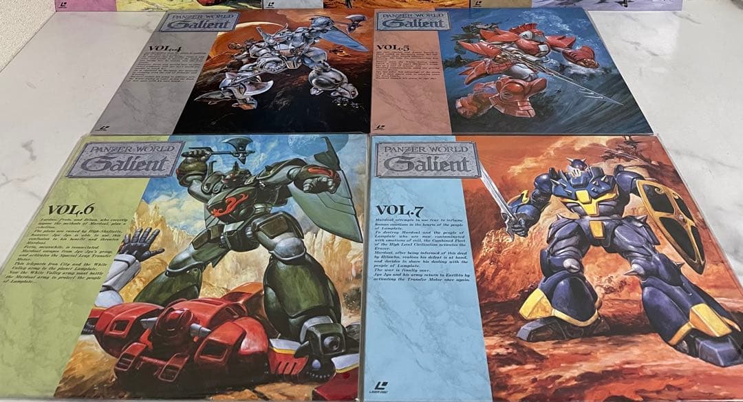 機甲界ガリアン パーフェクト・コレクション プラモデルキット アニメLD
