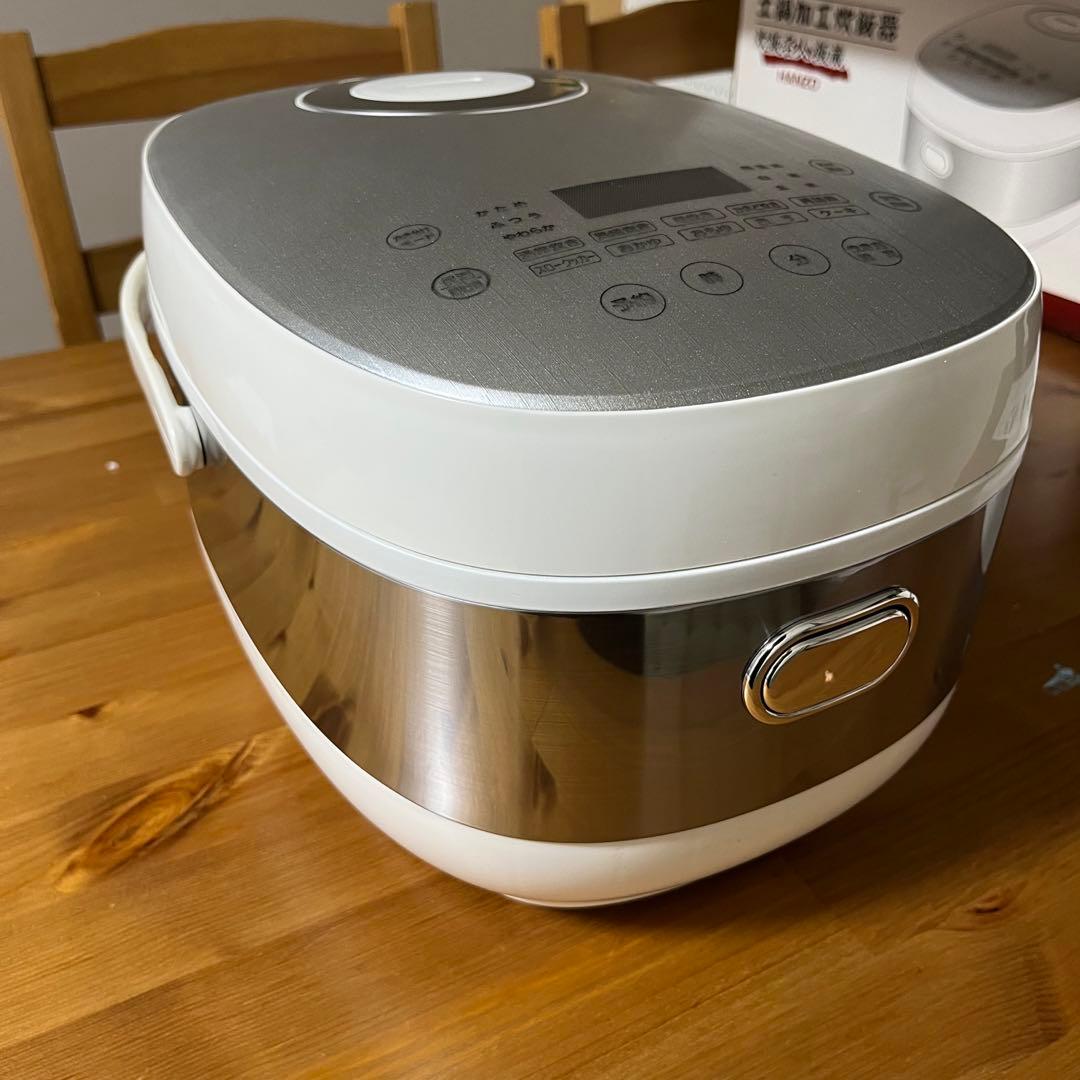 新品 HANZO 土鍋加工炊飯器 DT-NSH1811-A 5.5合炊き - メルカリ