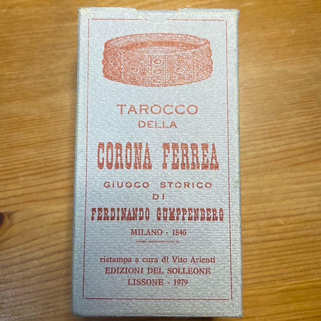 Tarocco Della Corona Ferrea キリ番ビンテージタロット Tarocco Della Corona Ferrea キリ番ビンテージタロット