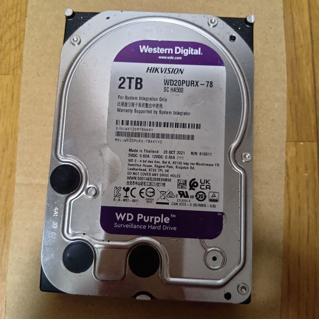 WD ウエスタンデジタル　HIKVISION HDD 2TB Amazon.com: WD Western Digital 2TB 2.5