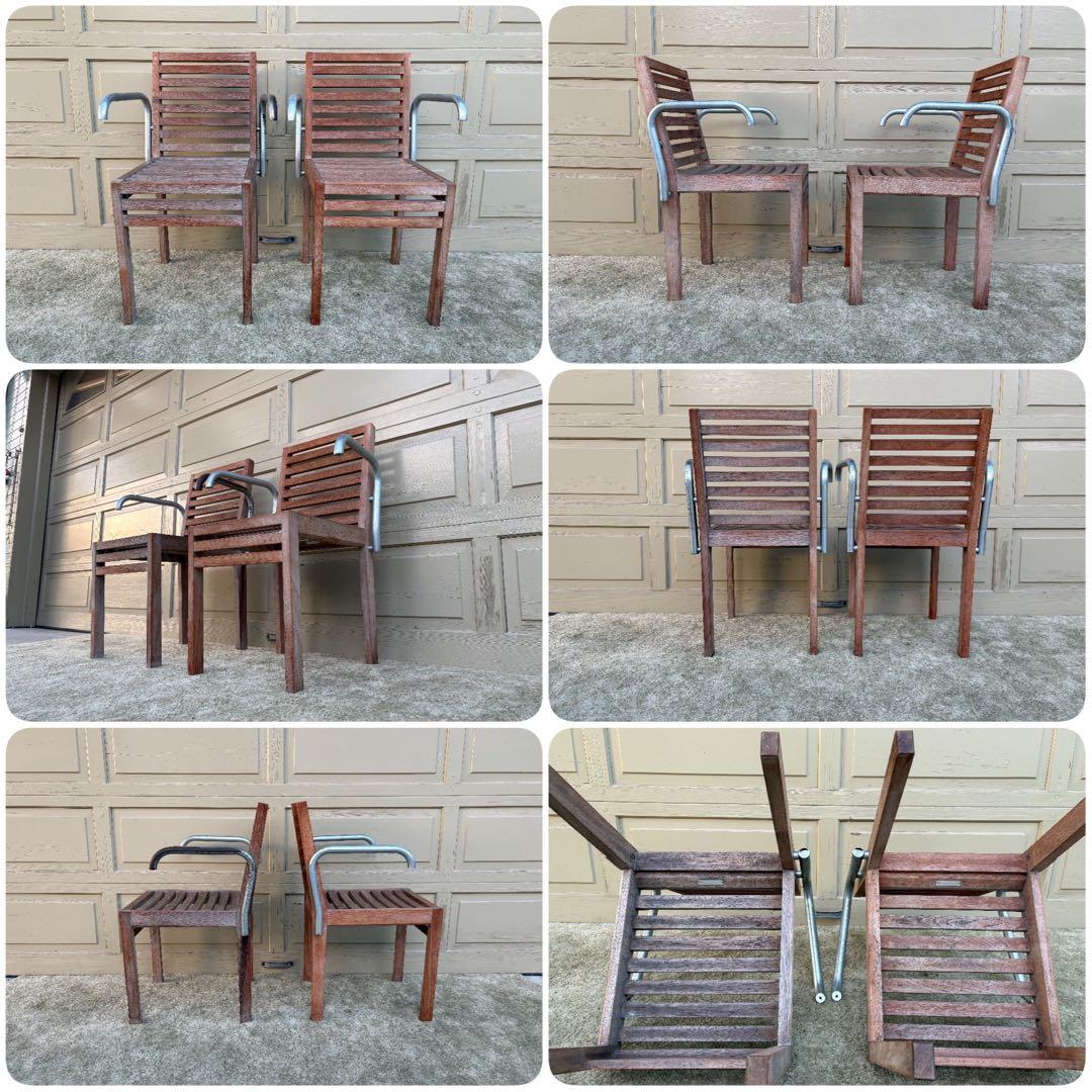 ①カッシーナ 植木莞爾 RIGA TEAKS テーブル分 - メルカリ