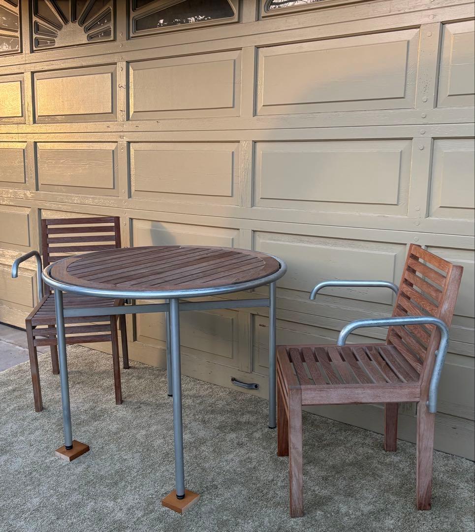 ①カッシーナ 植木莞爾 RIGA TEAKS テーブル分 - メルカリ