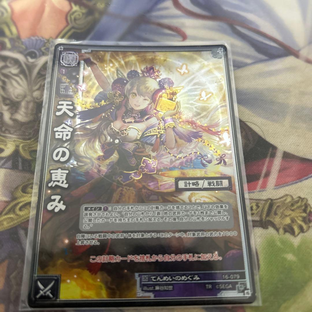 三国志大戦TCG 16弾　天下無双レア　天命の恵み　TR 三国志大戦トレーディングカードゲーム公式サイト