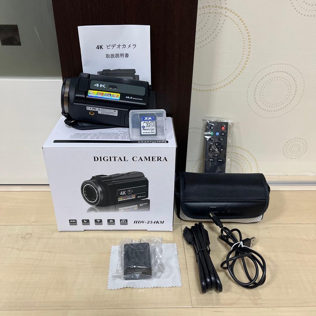 未使用　４K ビデオカメラ　HDVー２５４KM I bought a 4K compatible video camera sold on Amazon - YouTube