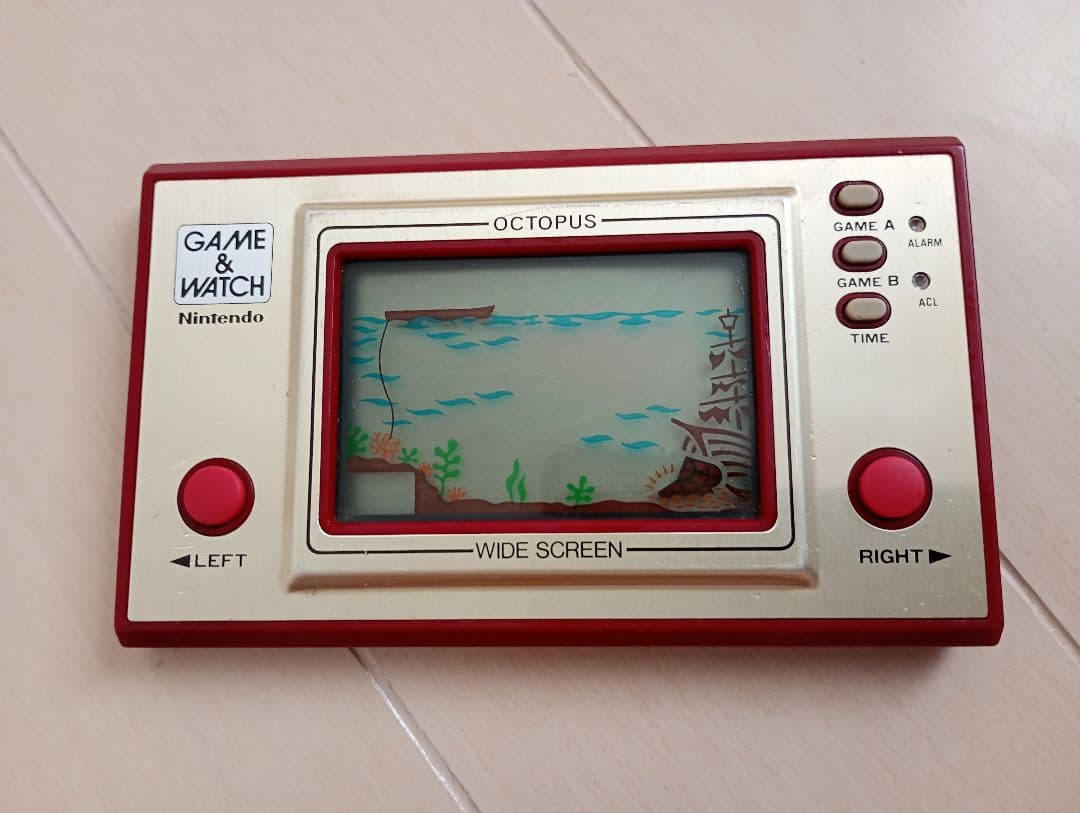 ゲームウォッチ オクトパス Game&Watch 🐙 Octopus 🐙 Retro Game - YouTube