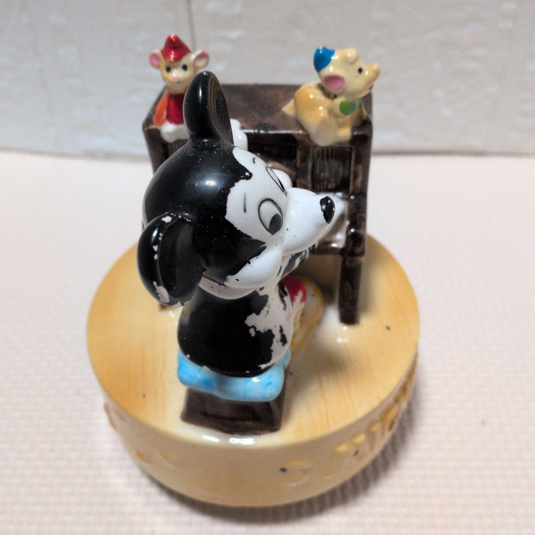 ☆希少☆ ミッキーマウス オルゴール ヴィンテージ ディズニー 磁器