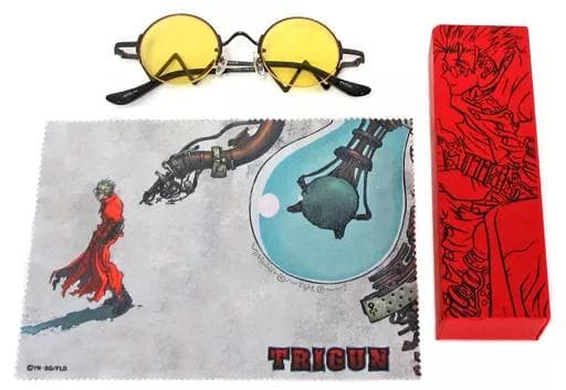 ヴァッシュ サングラス 執事眼鏡eyemirror トライガン TRIGUN TRIGUN ヴァッシュ・ザ・スタンピード ｜ ニコラス・D・ウルフウッド